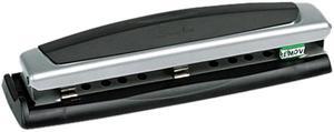 Swingline 74037 10-Sheet Precision Pro Desktop Two- and Three-Hole Punch, 9/32 Diameter Holes