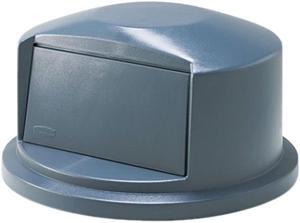 Rubbermaid Commercial 263788GY Brute Dome Top Swing Door Lid for 32-Gallon Waste Containers, Plastic, Gray