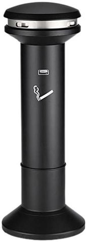 Rubbermaid Commercial 9W34BLA Infinity Ultra-High Capacity 6.7 Gallon Smoking Urn, Weighted Base, Black