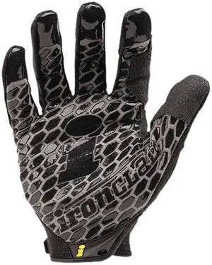 Ironclad BHG-05-XL Box Handler Gloves, 1 Pair, Black, X-Large