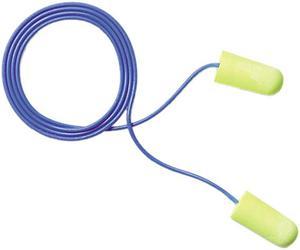 E·A·R 311-1250 E-A-Rsoft Yellow Neons Soft Foam Ear Plugs, Corded, Regular Size