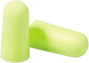E·A·R 312-1250 E-A-Rsoft Yellow Neons Soft Foam Ear Plugs, Uncorded, Regular Size, 200/Box