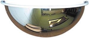 See All PV18-180 Half-Dome Convex Security Mirror, 18" dia.
