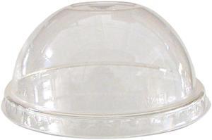 Eco-Products EP-DLCC Compostable Cold Drink Cup Lids, Dome, Clear, 1000/Ctn