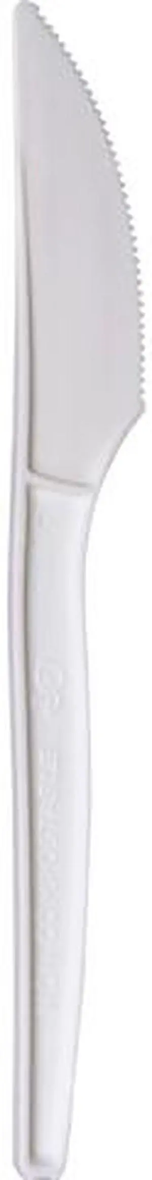 Eco-Products EPS001 Plant Starch Knife, Cream, 1000/Carton