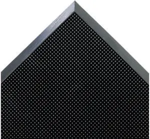 Crown                                    Mat-A-Dor Entrance/Scraper Mat, Rubber, 24 x 32, Black