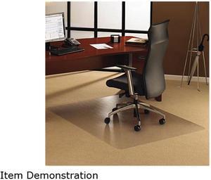 Floortex 1113423ER Polycarbonate Chair Mat, 48 x 53, Clear
