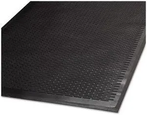 Guardian                                 CleanStep Outdoor Rubber Scraper Mat, Polypropylene, 36 x 60, Black