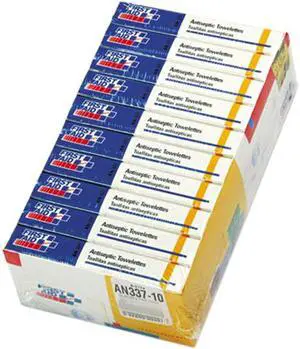 First Aid Only AN-337 Antiseptic Wipe Refill for ANSI-Compliant First Aid Kits/Cabinets,100 Wipes/Pack