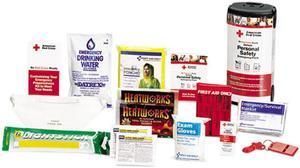 First Aid Only RC-622 American Red Cross Personal Safety Pack for One Person, Nylon Backpack