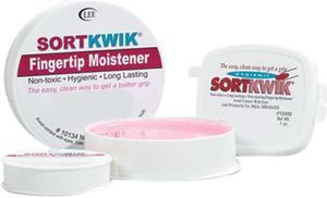 LEE 10050 Sortkwik Fingertip Moisteners, 3/8 oz, Pink