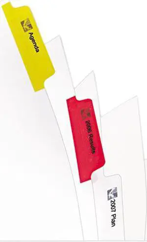 Avery 11418 Index Maker Divider w/Multicolor Tabs, 5-Tab, Letter, 5 Sets/Pack