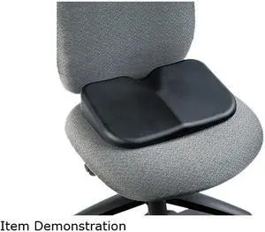Safco 7152BL Softspot Seat Cushion, 15-3/4w x 10d x 3h, Black