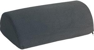 Safco 92311 Half-Cylinder Padded Foot Cushion, Black