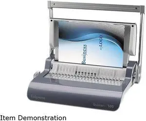 FEL5227201 Fellowes Quasar+ 500 Manual Comb Binding Machine
