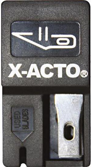X-ACTO X411 #11 Nonrefillable Blade Dispenser, 15/Pack