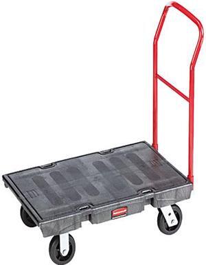 Rubbermaid Heavy-Duty Platform Truck Cart, 1000lb Capacity, 24 x 48 Platform, Black