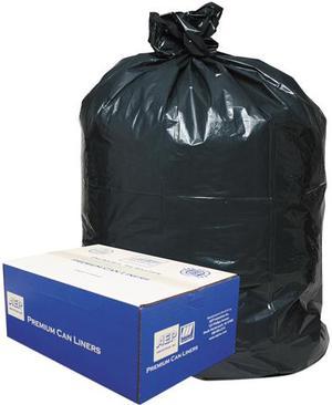 Classic WEBB37 Linear Low-Density Can Liners, 30 gal, 0.71 mil, 30" x 36", Black