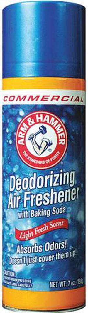 Arm & Hammer 33200-94170 Baking Soda Air Freshener, Light Fresh, 7 oz. Aerosol, 12/Carton
