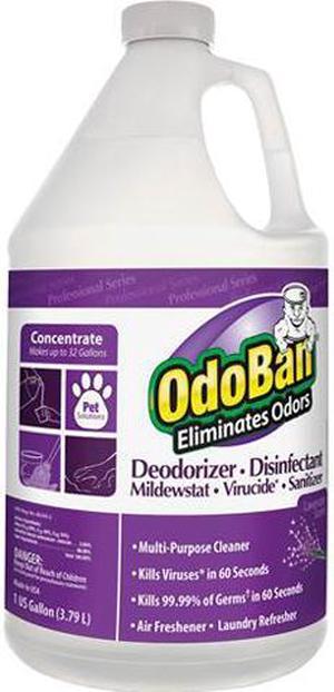 Clean Control Corp 911162G4CT OdoBan Deodorizer Disinfectant Cleaner Concentrate - 4 / Carton
