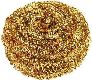 Kurly Kate 7380550 Brass Scrubber, 72/Carton