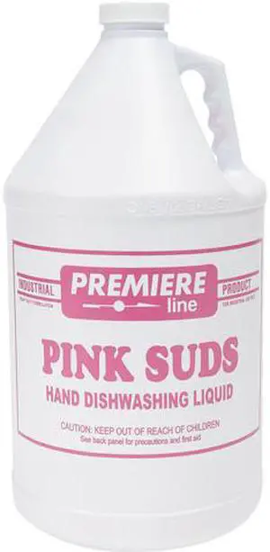 Kess KES PINKSUDS Premier Pink-Suds Pot & Pan Cleaner, 1gal, Bottle, 4/Carton