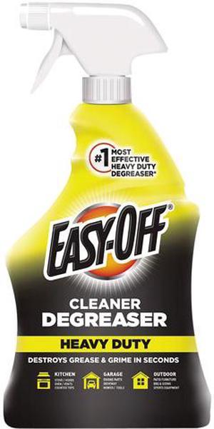 EASY-OFF 62338-99624 Heavy Duty Cleaner Degreaser, 32 oz. Spray Bottle, 6/Carton
