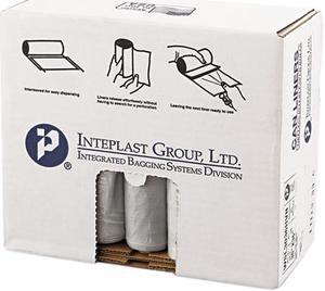 Inteplast Group SL3036HVN Low-Density Can Liner, 30 x 36, 30gal, .58mil, Clear, 50/Roll, 10 Rolls/Carton, 1 Carton