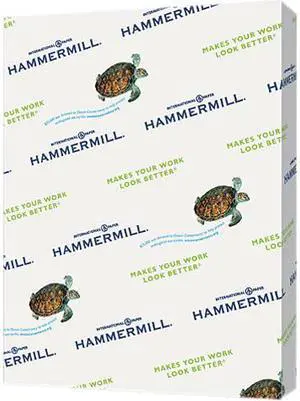 Hammermill Recycled Colored Paper, 20lb, 8-1/2 x 11, Green, 500 Sheets/Ream