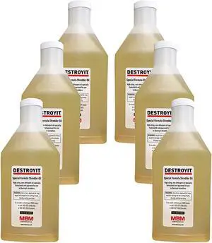 MBM ACCED21/6 DestroyIt Shredder Oil - 1 Quart Bottle (6pk)