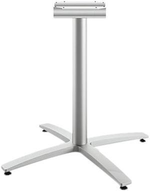 HON BTX30SPR8 Between Table Seated-Height Silver X-Base, for 36"