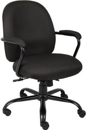 BOSS Office Products B670-BK Heavy Duty Task Chair
