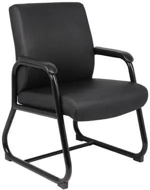 BOSS Heavy Duty Antimicrobial Vinyl Guest Chair (B709)