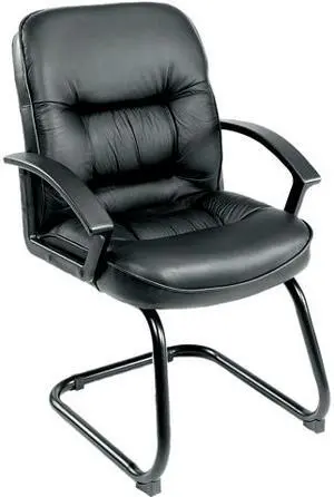 BOSS Mid Back LeatherPlus Guest Chair (B7309)