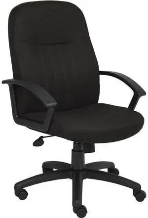 BOSS Office Products B8306-BK Executive Seating