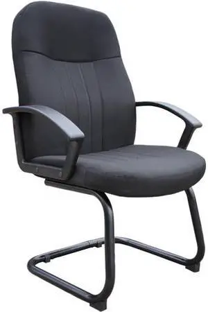 BOSS Office Products B8309-BK Guest Chairs