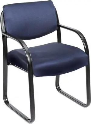 BOSS Blue Fabric Guest Chair (B9521-BE)