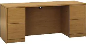 HON 105900CC 10500 Series Kneespace Credenza with Full-Height Pedestals