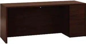 HON 105903RNN 10500 Series Single Pedestal Credenza with Full-Height Pedestal