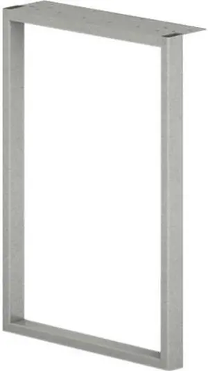 HON VOS65T Voi O-Leg Supports for Overhead Cabinet, Platinum Metallic