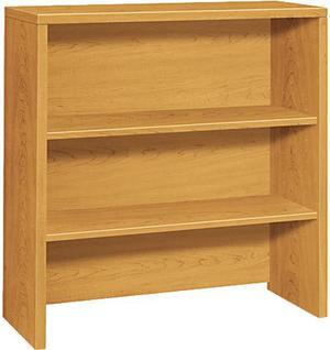 HON Basyx 105292CC Bookcase Hutch, 36w x 14-5/8d x 37-1/8h, Harvest