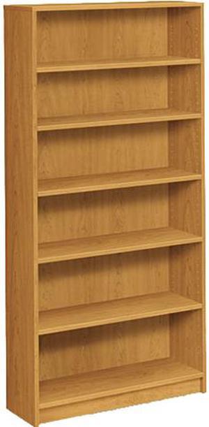 HON 1876C 1870 Series Bookcase, 6 Shelves, 72.60" x 36.00" x 11.50", Harvest