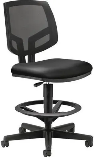 HON Volt Mesh/Leather Task Stool w/Footring