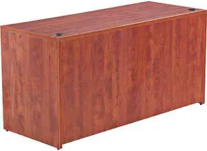 Alera ALEVA256024MC Valencia Series Credenza Shell, 59-1/8w x 23-5/8d x 29-1/2h, Medium Cherry