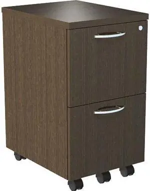 Alera ALESE521620ES 15-3/8"w SedinaAG Series Mobile File/File Pedestal - Espresso