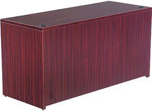 Alera ALEVA256024MY Valencia Series Credenza Shell, 59-1/8w x 23-5/8d x 29-1/2h, Mahogany