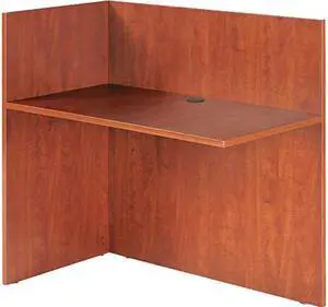 Alera ALEVA324424MC Valencia Reversible Reception Return, 44w x 23-5/8d x 41-1/2h, Medium Cherry