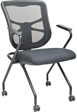 Alera ALEEL4914 Elusion Mesh Nesting Chairs