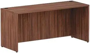 Alera ALEVA256624WA Credenzas-Credenza Desk Shell, 65.00" x 29.63" x 23.63", Modern Walnut