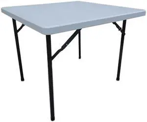 Alera ALEPT36SW Square Plastic Folding Table